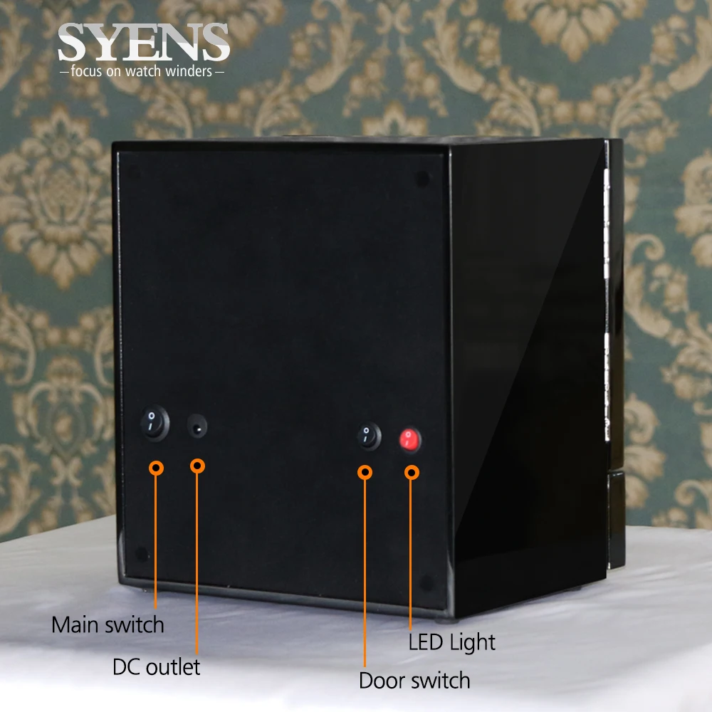 Автоматическая коробка с подзаводом для часов вращение на 6 ЖК контролем и