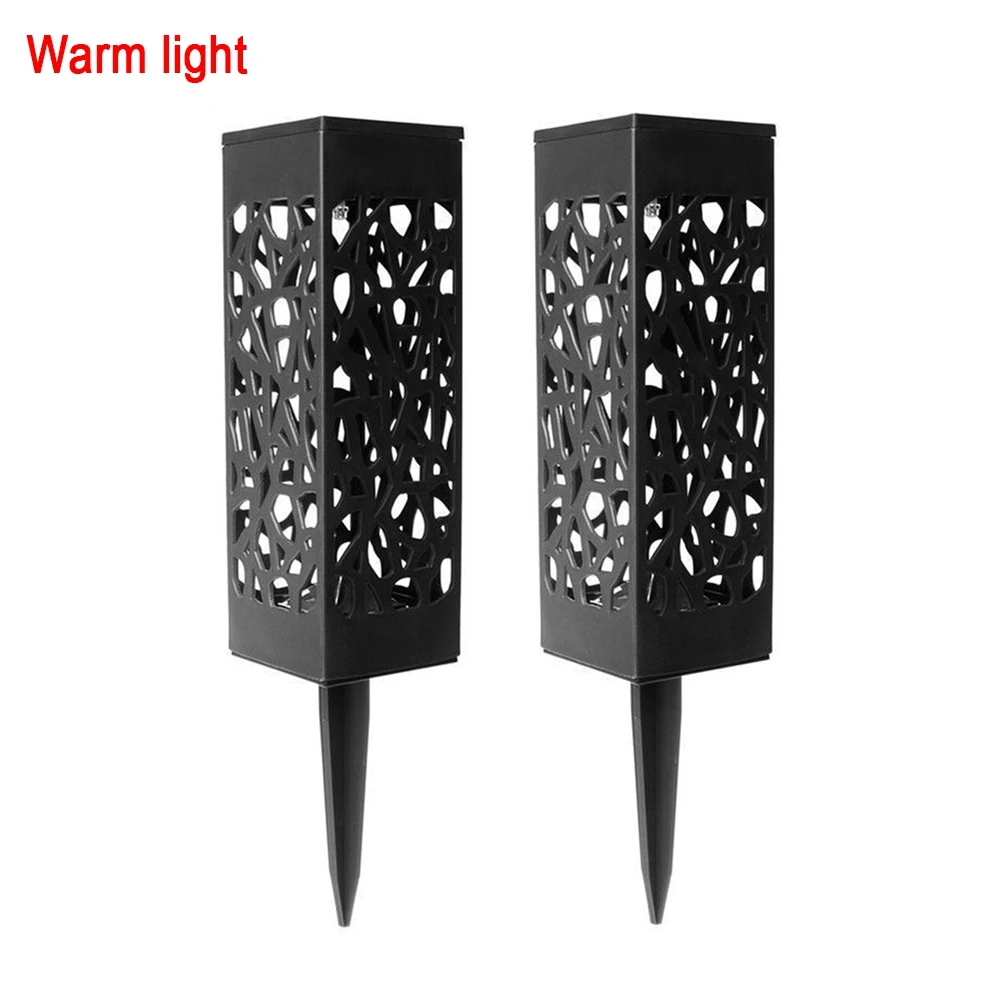 

2 PCS LED Solar Garden Light Waterproof Decorative Outdoor Light Lamp For Walkway Pathway Lawn Path Landscape