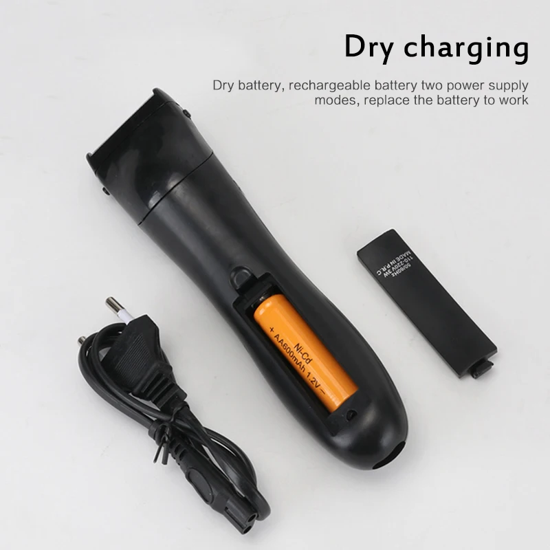 3 In1 Hair Clipper Professional Nose Trimmer Electric Cutting Machine EU Plug Charging Beard Haircut Styling | Бытовая техника