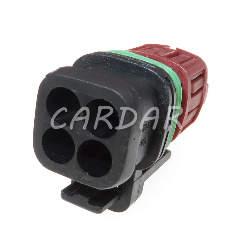 1 Set 4 Pin 1337352-1 Fuel Injector Plug Oxygen Sensor Connector Wiring Socket For Cars Excavator | Автомобили и мотоциклы