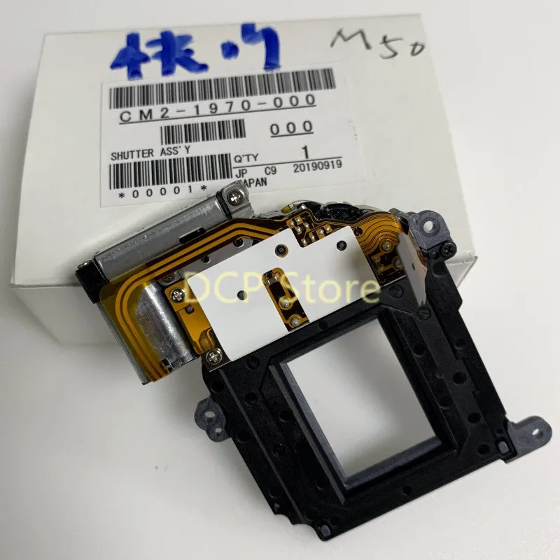 Новый для Canon EOS M5 M6 M50 затвора группа в сборе с лезвием занавеска блок CM2 1970 000