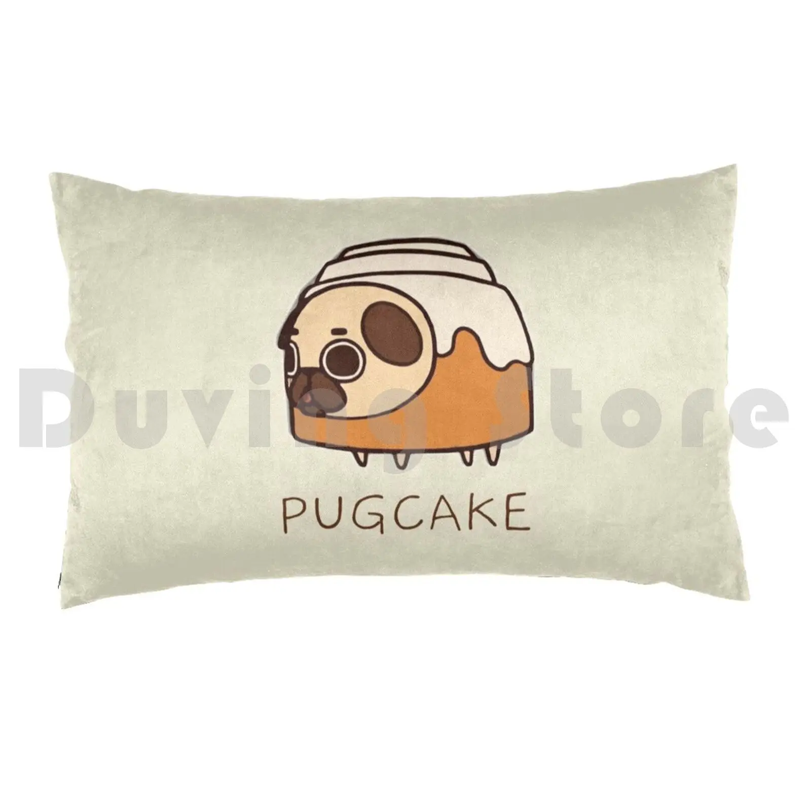 Подушка для животных искусственная Картофельная тату Tater щенок Puggle собака мопс