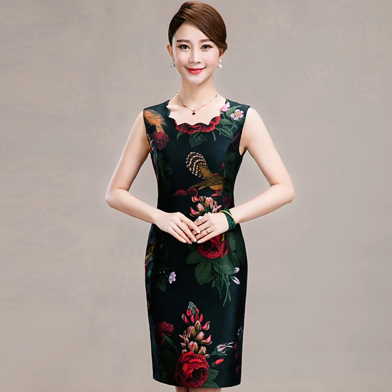 

Mother of Bride Dress Suit Long Sleeve High Quality Uniform For Wedding Vintage Elegant Chic Ladies Work Plus Size Two Piece Set