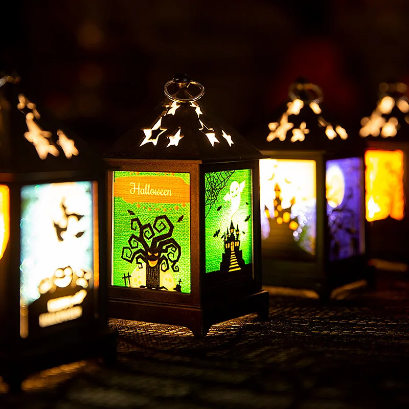 Хэллоуин звездное небо фонарь украшение для дома с привидениями фестиваль
