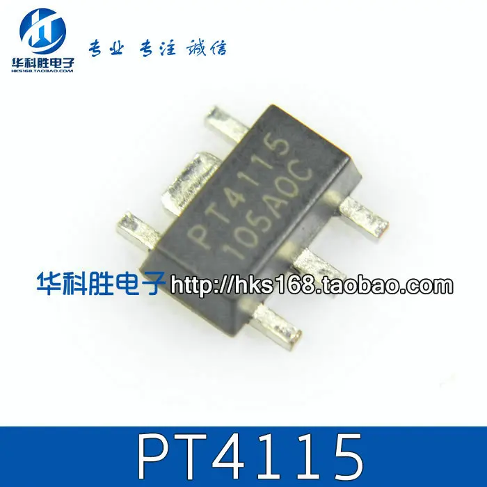 Free drive buck Shipping PT4115 converter LED constant current driver SOT-89-5 IC |