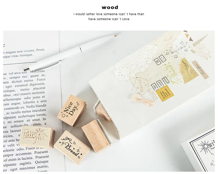 11pcs/set Vintage star sky english stamp DIY wooden rubber stamps for scrapbooking stationery scrapbooking standard stamp