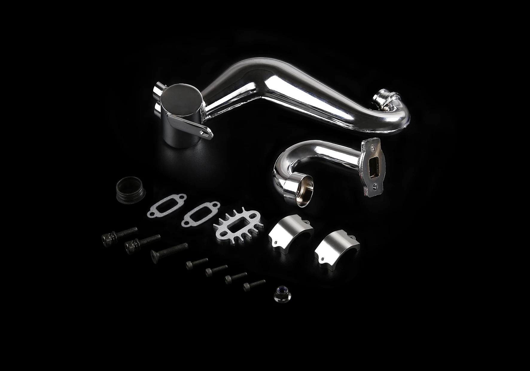 Новое поступление! Выхлопная труба SS для бесшумных труб/Настраиваемая модели 1/5th