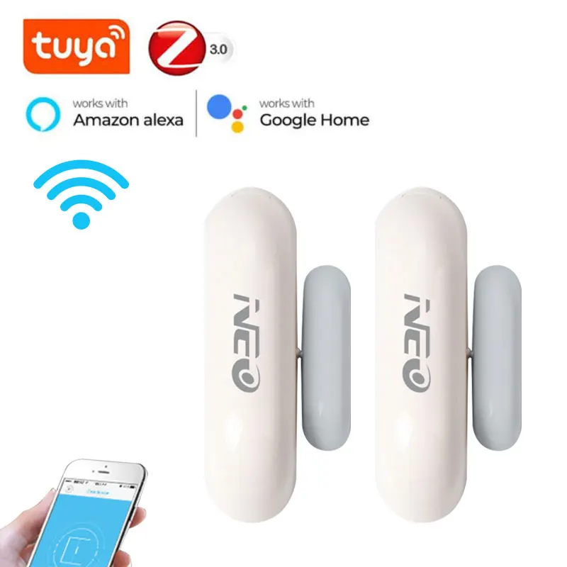 

Смарт-сигнализация NEO с Wi-Fi для окон и дверей