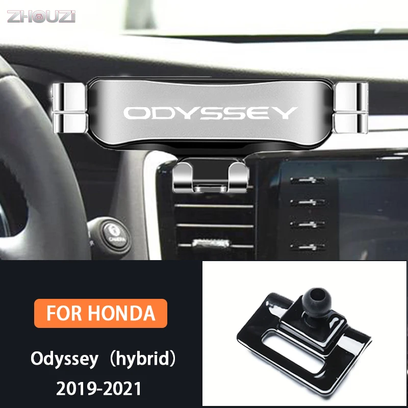 

Car Mobile Phone Holder Mounts GPS Stand Gravity Navigation Bracket For Honda Odyssey Hybrid 2019 2020 2021 Car Accessories