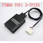 Yatour для Toyota Lexus1998-2004 Автомобильный цифровой музыкальный адаптер USB SD AUX 200250 GS 300430 GX 470 LX470 RX300 LS 430