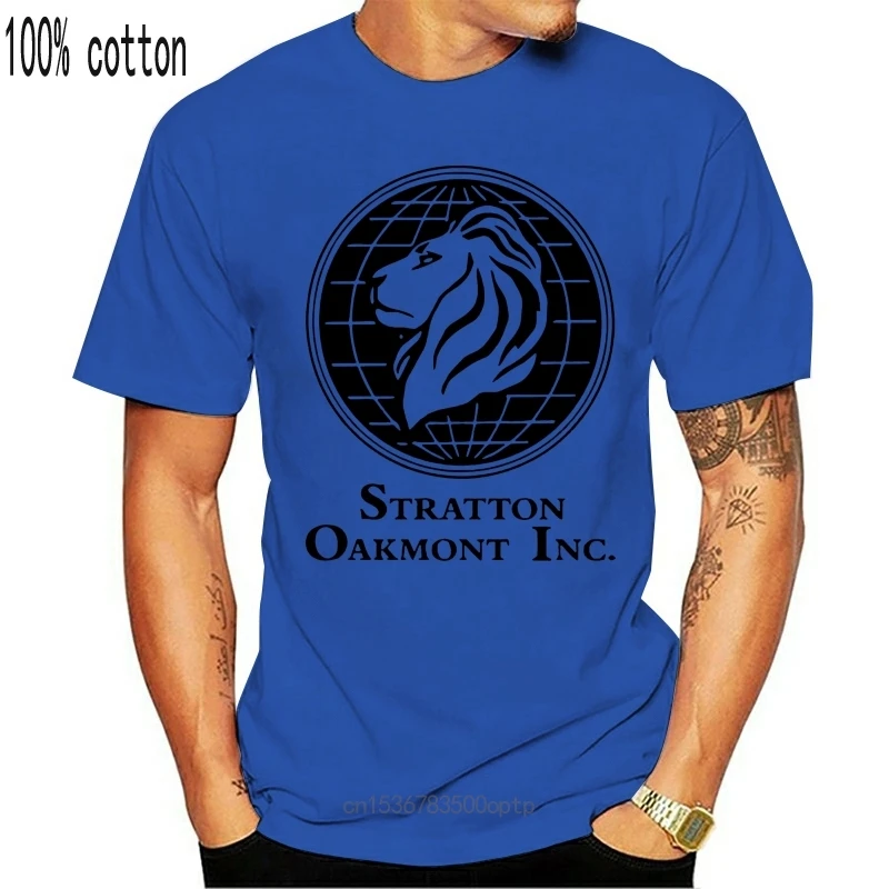 

New 2021 Stratton Oakmont Wolf Wall Street Stock Trader Financial Movie T-Shirt TEE Shirt Cotton Customize