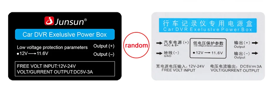 Junsun постоянного тока 12В/24В 5В 3A 3M мини-usb зарядное устройство для авто с контрастным Зарядное устройство Жесткий провод комплект жестких дисков для Dash Cam Reaview зеркало Камера gps автоматической зарядкой
