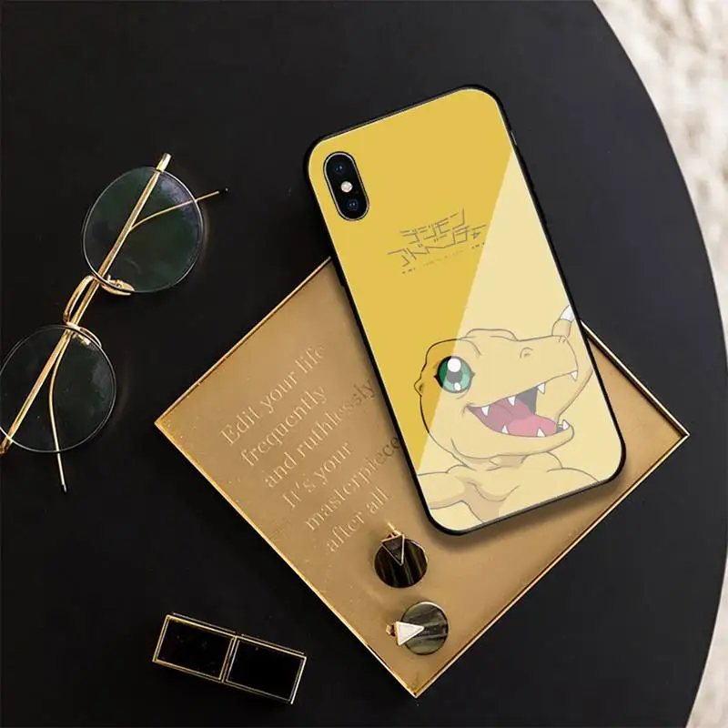 

Generation Digimon Phone Case For Iphone 11 Pro XR XS MAX 8 X 7 6S 6 Plus Tempered Glass Cove Fundas