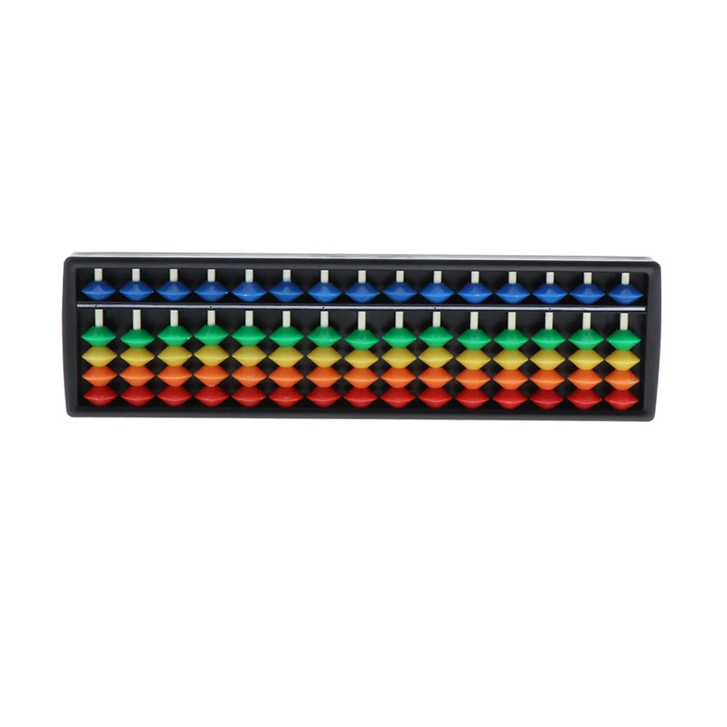 

Портативный Abacus 15 стержней детские Студенческие математические Обучающие принадлежности
