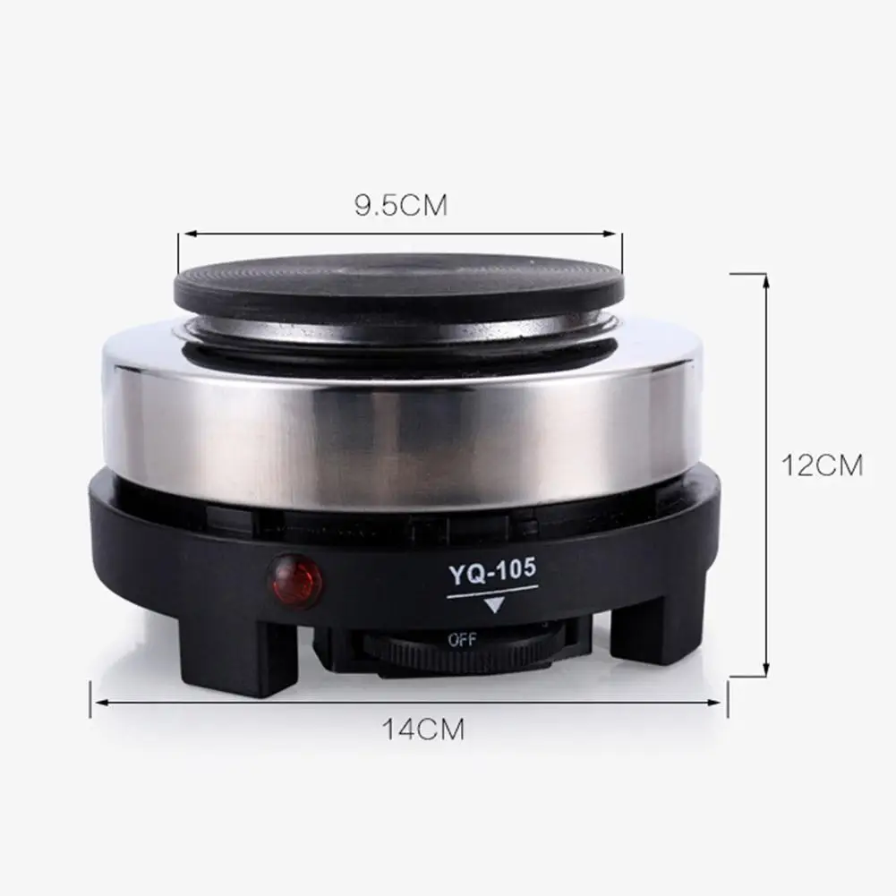 

ALLOET 500W Mini Electric Heater Stove Hot Cooker Plate Milk Water Coffee Heating Furnace Multifunctional Kitchen Appliance