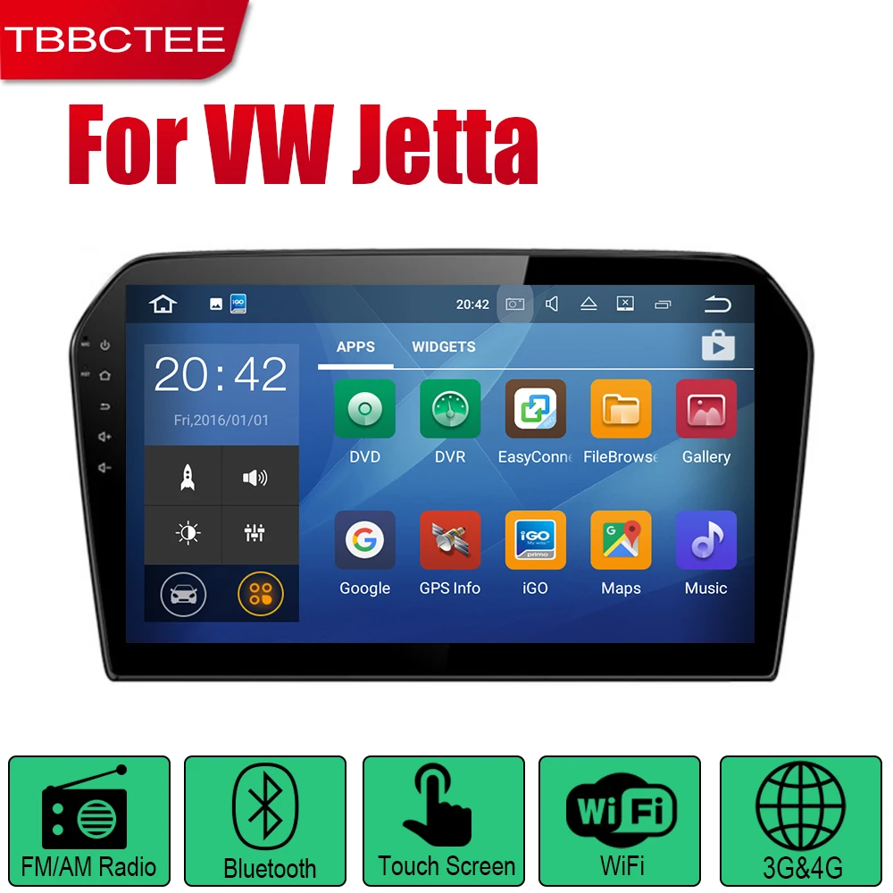 Автомагнитола 2 Din для Volkswagen мультимедийный проигрыватель с GPS навигацией Wi Fi BT VW