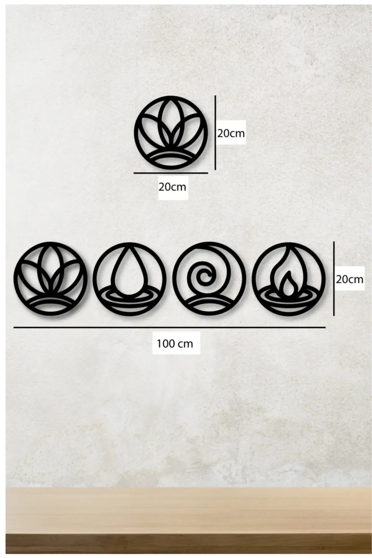 

3D Wood laser cutting Wall table various fashion 2021 fire water Air Board home decoration vase table Wall concept stylish mimimalist