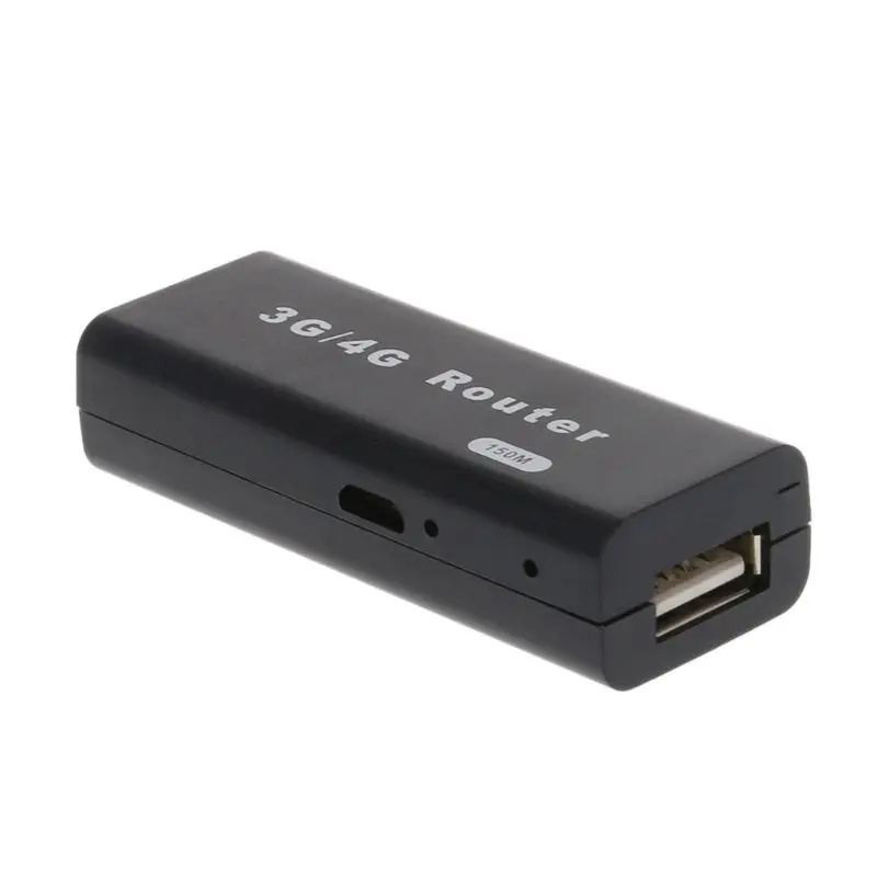 Мини Портативный 3 г WiFi Wlan точка доступа AP клиент 150 Мбит/с USB беспроводной