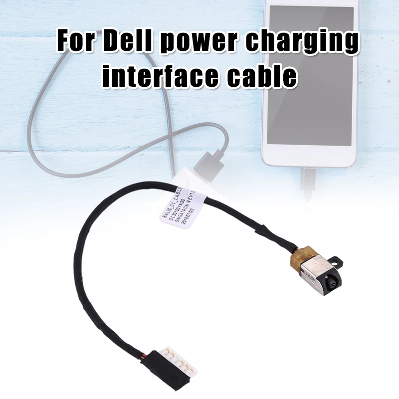 0R6RKM AC DC разъем питания порт зарядки для Dell Inspiron 15 5567 P66F001 ноутбука S888|Кабели