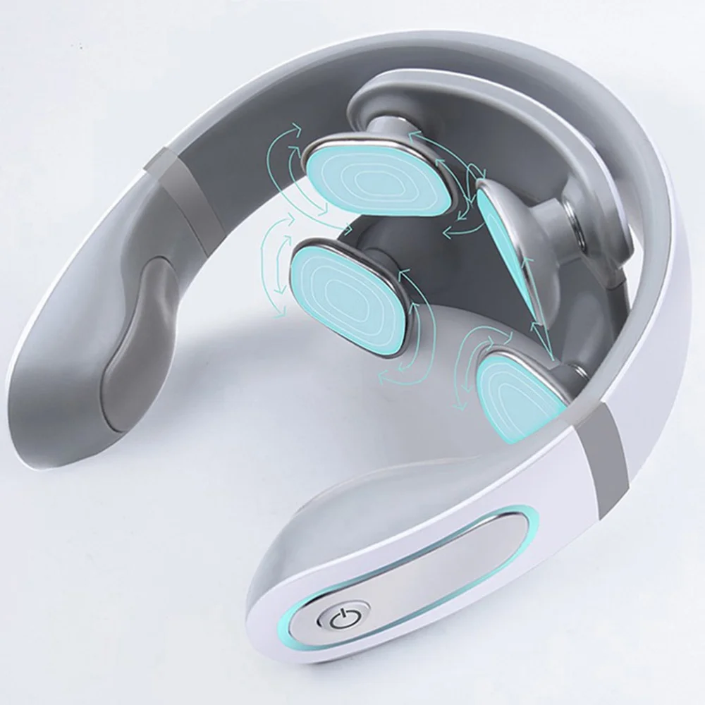 

1 Set Intelligent Neck Massager Heating Vibration Tool Vibration Massager