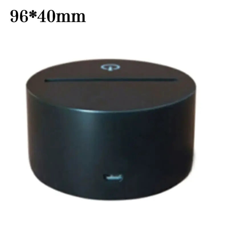 

Custom Hot LED Night Light Acrylic Colourful 3D Touch Lamps USB Kids PartyGift