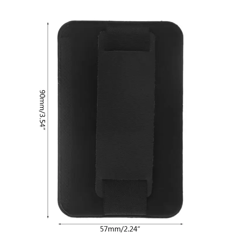 

Lycra leather sticker back cover card case mobile phone bag holder card case