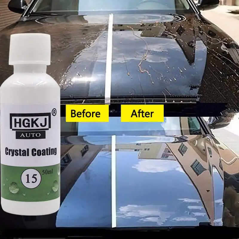

HGKJ-15 50ml Car plating crystal surface nano crystal coating crystal Liquid repair Maintenance Tool Auto Professional Supplies