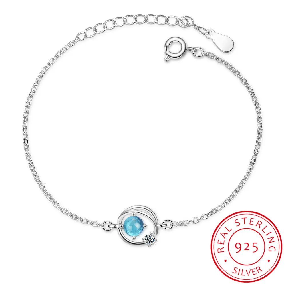 Женский браслет из серебра 925 пробы с фианитами|Гибкие и жесткие браслеты| |