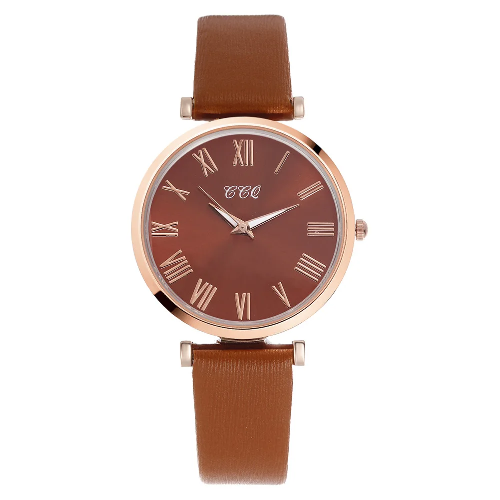 

100pcs / lot ultra thin leisure Women's mesh quartz watch Roman digital belt Watch