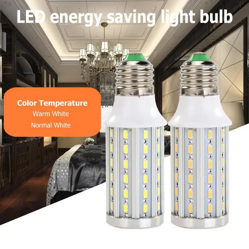 E27 лампа 15 Вт 5730SMD 60LED для дома гостиной кукурузная люстра светильник | Лампы и