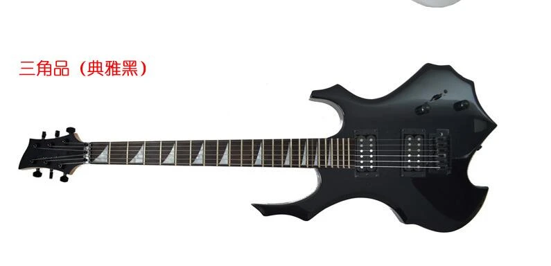 Черный Classic 6 string electric guitar can be customized - Цвет: Черный