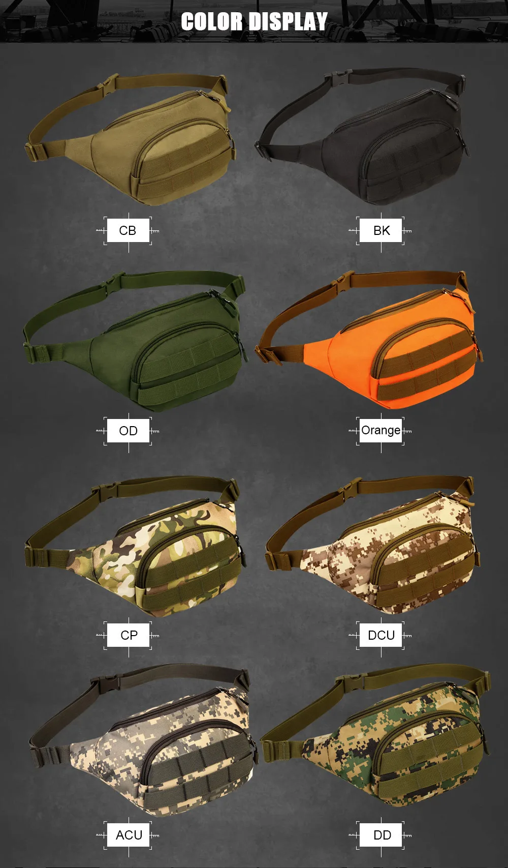 SINAIRSOFT тактическая Сумка Molle, водонепроницаемая поясная сумка, поясная сумка для альпинизма, пешего туризма, рыбалки, спорта, охоты, поясные сумки, ремень LY0095