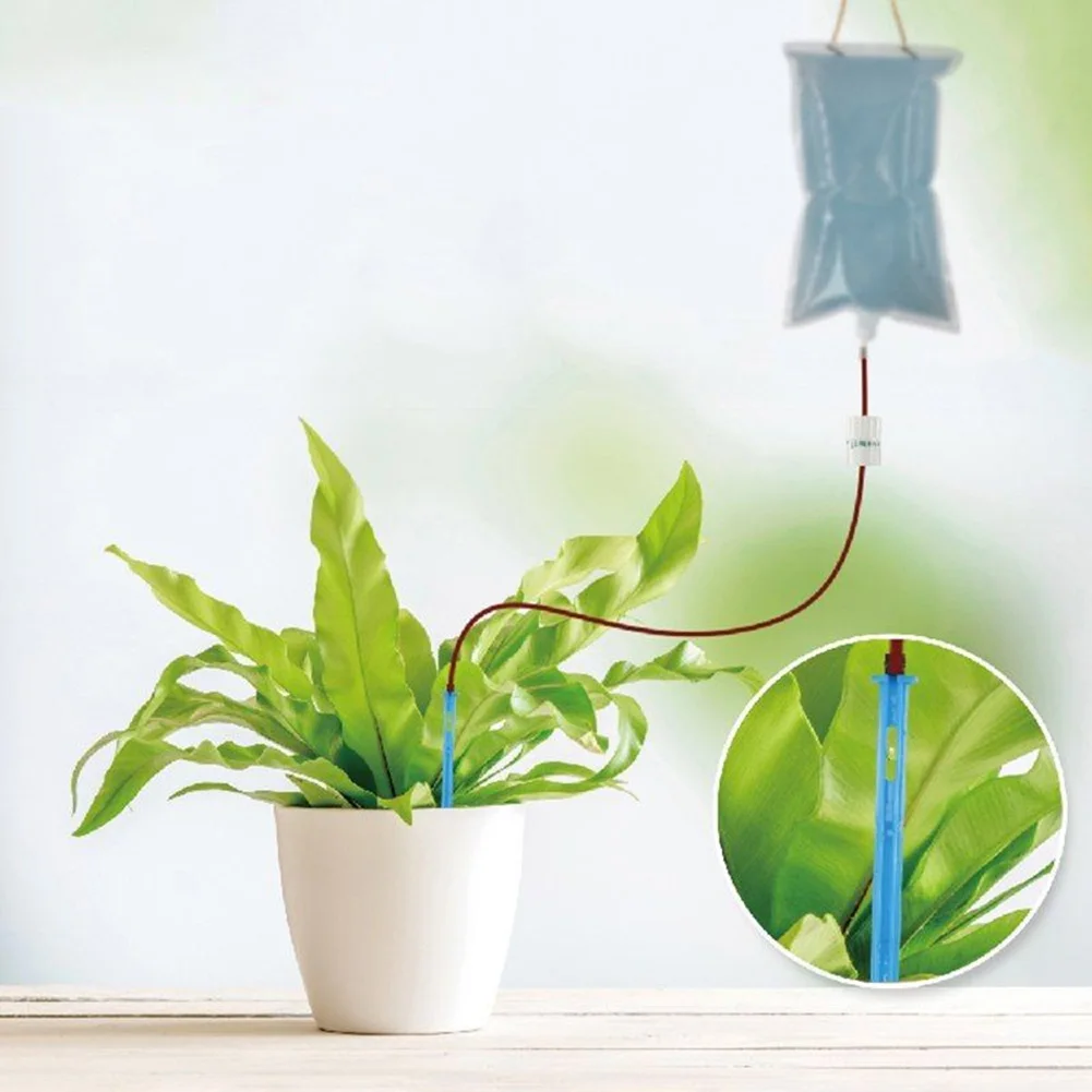 Капельное устройство прочный мешок для полива цветов насадка ленивых растений