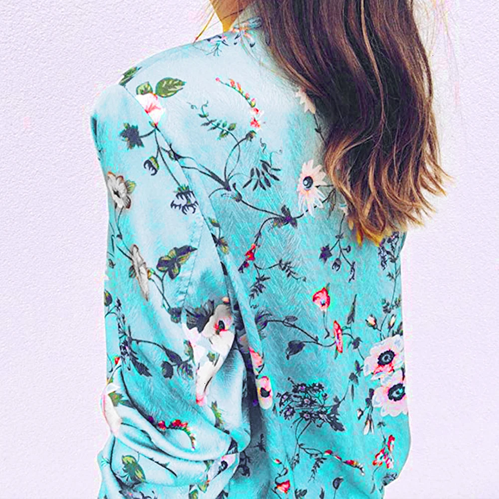 Plus Size Women's Jacket Floral Print Zipper Female Coat Short Spring Bomber O-Neck Long Sleeve Jackets 2019 5XL |