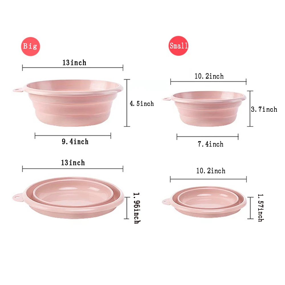 BAOLE пластиковый Силиконовый водонепроницаемый складной бассейн органайзер для