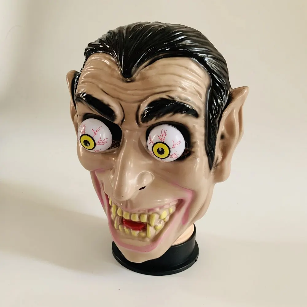 Маски на Хэллоуин реквизит клоун зомби маски пружины глаза horro маска Косплэй