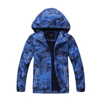 childrens cotton clothes explosion style camouflage reflective bronzing open chest waterproof breathable thickening male big bo