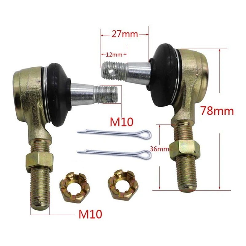 

Upper and Lower Ball Joints Tie Rod End Ball Joint Kit for Suzuki LTZ400 LT-Z400 Quadsport 2005 2006 2007 2008