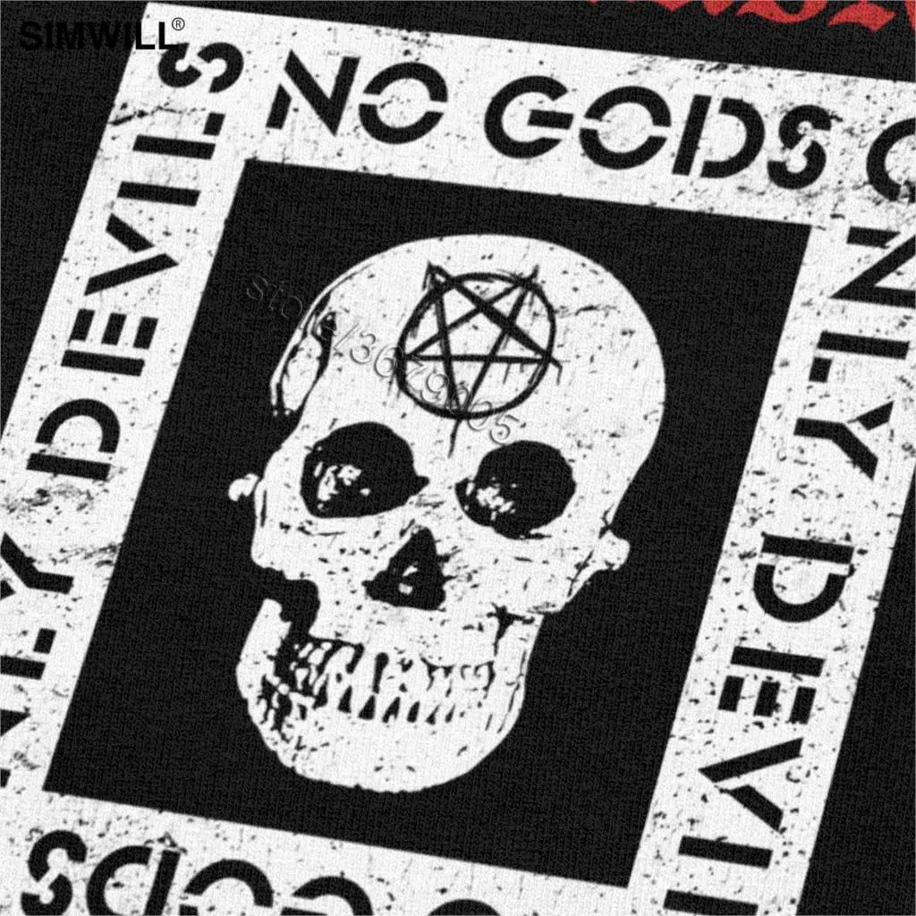 Оригинальная брендовая Футболка Мужская хлопковая футболка Samhuinn 666 в стиле