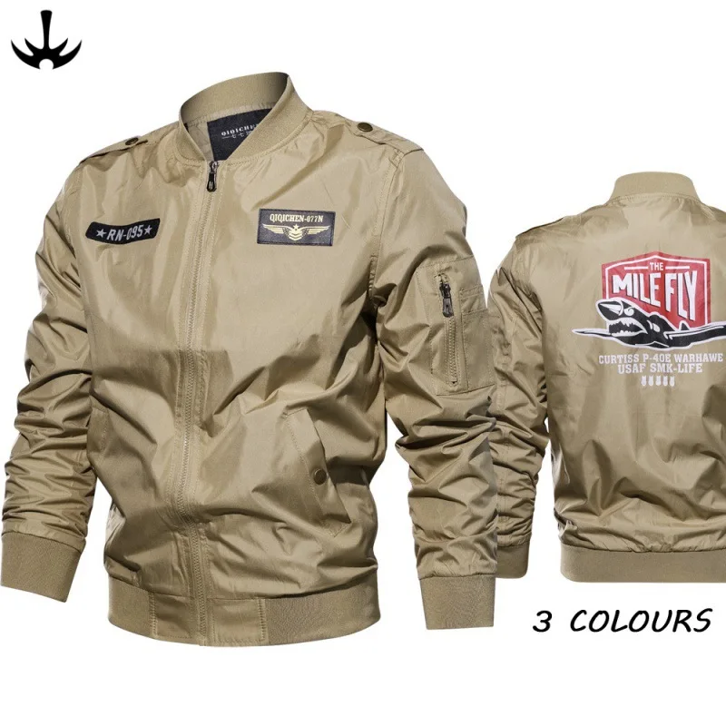 Новинка 2022 летный Костюм ВВС One осенняя куртка оверсайз | Автомобили и мотоциклы