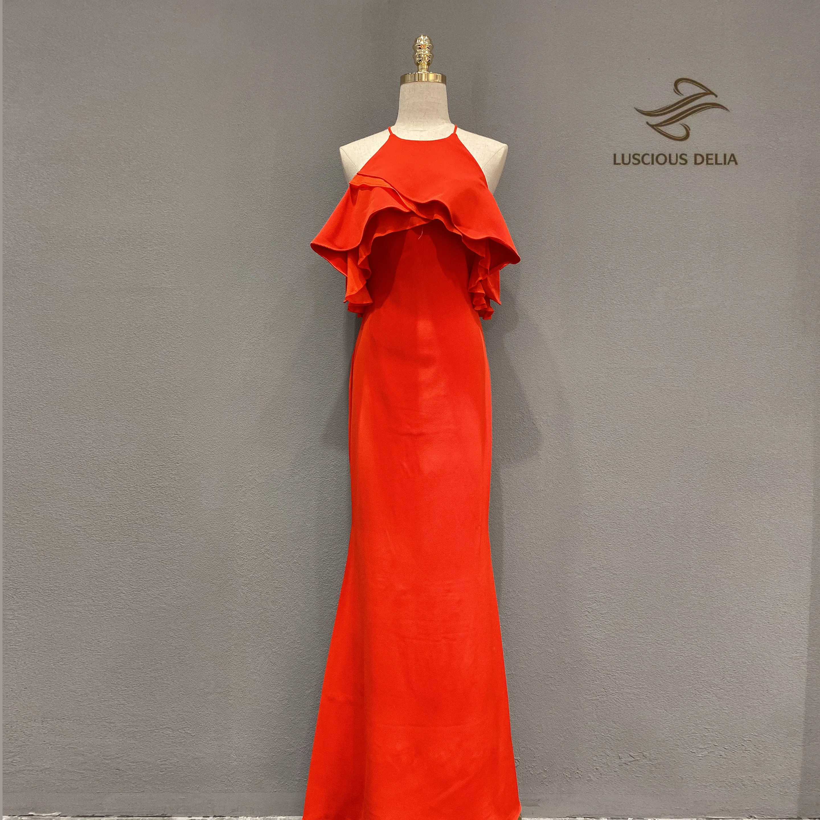 

Вечерние платья для отдыха 2020New style red dress светильник luxury