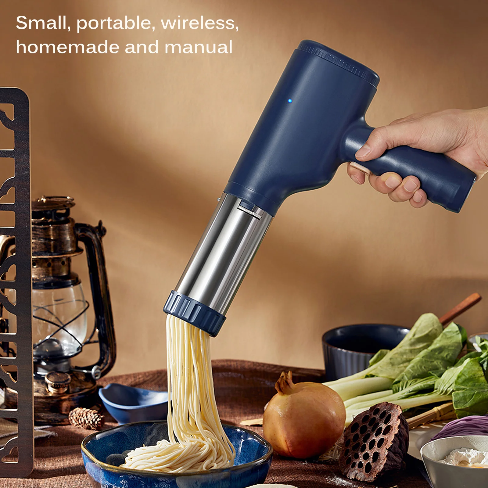 

Stainless Steel Manual Pasta Machine Noodle Maker Mould Pasta Spaghetti Press Machine Household Pressing Machine