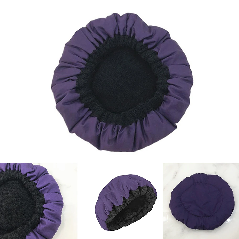 

Cordless Universal Flaxseed Interior Steaming Deep Conditioning Heat Cap Portable Hair Styling Reusable Elastic Microfiber Solid