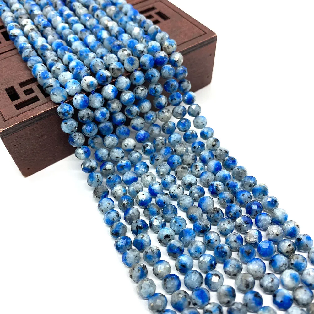 

Natural Stone Faceted Round Beads 6 mm Jewelry Charm Handmade DIY Jewelry Making Bracelet Earrings Jewelry Accessories Charm