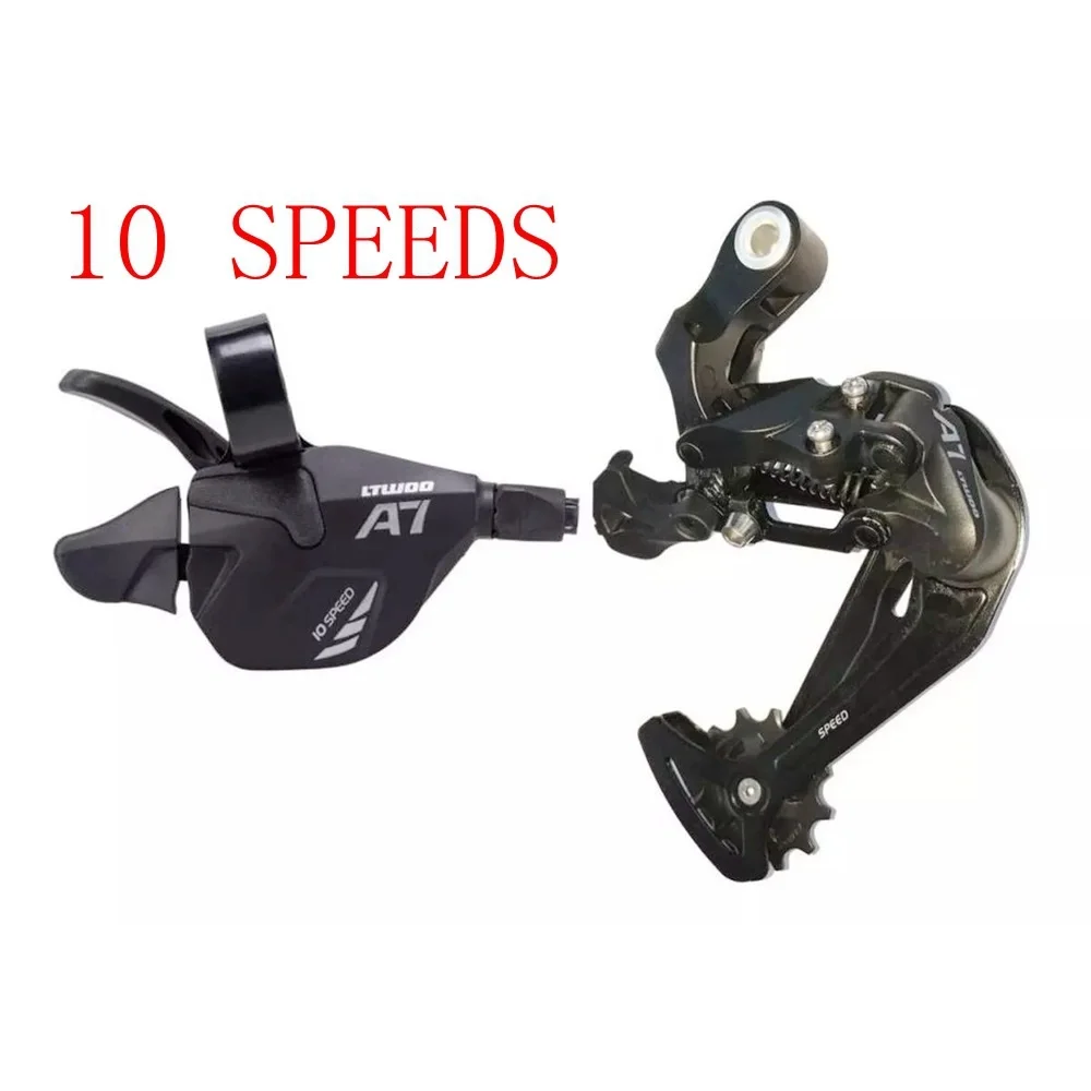 Shifter Derailleur LTWOO велосипед 10 SpeedTrigger Shifter задний переключатель Groupset для деталей m610 m670 x5 x7 один коленчатый набор цепная система 10s - Цвет: Shifter Derailleur