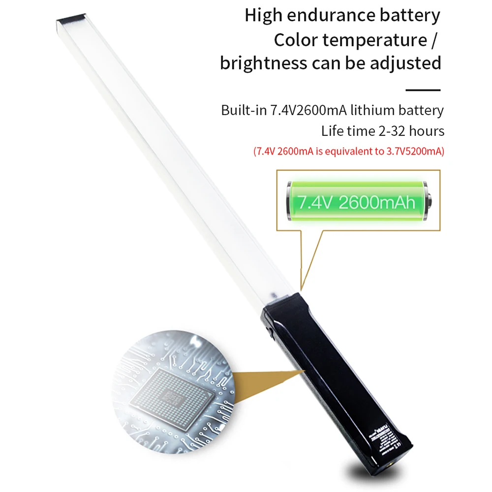 Ulanzi Stick светодиодный светильник для видеосъемки полноцветный ручной RGB с