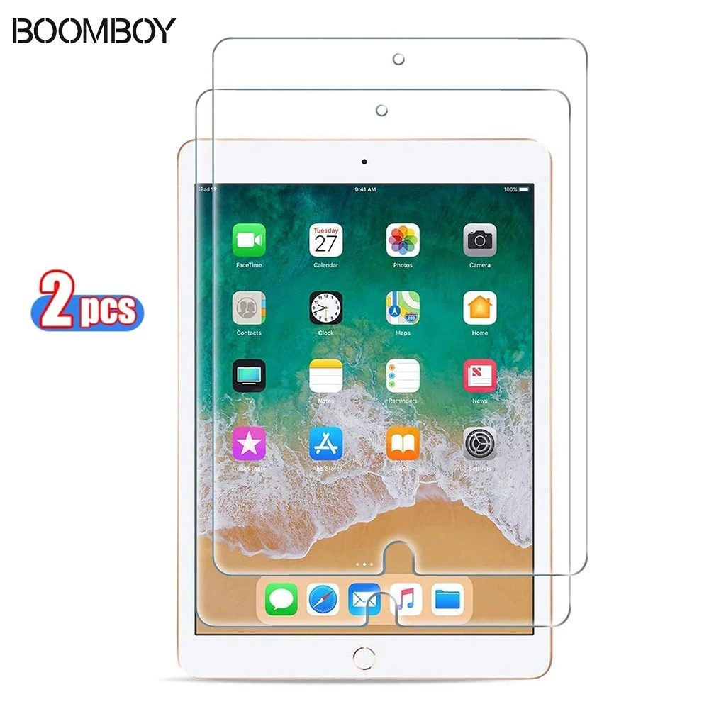 (2 шт.) защитная пленка из закаленного стекла для Apple iPad Pro Air 1 2 5 6 5-го 6-го поколения 9