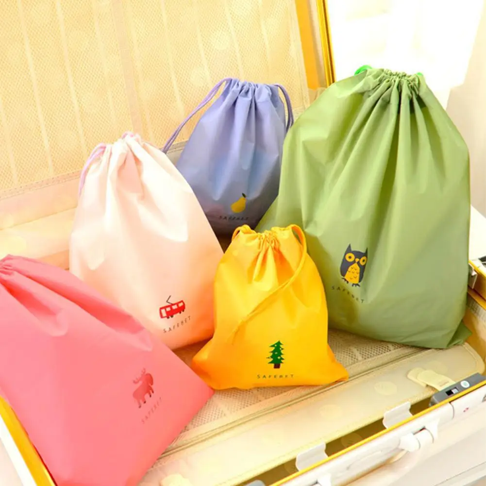 Милый водонепроницаемый шнурок сумка для путешествий плавания хранения