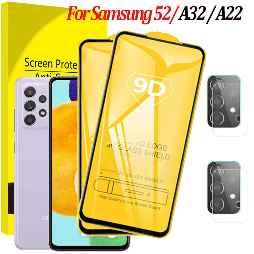 

Samsung a52 Film,9D Tempered Glass For Samsung Galaxy a52 a32 4g Screen Protector Protective Front Glasses Samsung Galaxy a22