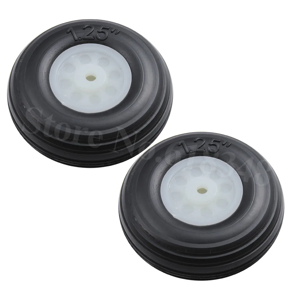 2 шт 1 25 &quot/32 мм маленькие задние колеса резиновые ПУ нейлон Ступица шестерни